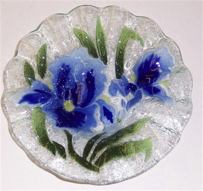 Blue Iris 7 inch Bowl