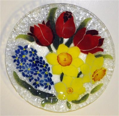 Bold Spring Floral 9 inch Plate