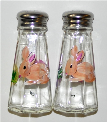 Brown Bunny Salt and Pepper Shakers