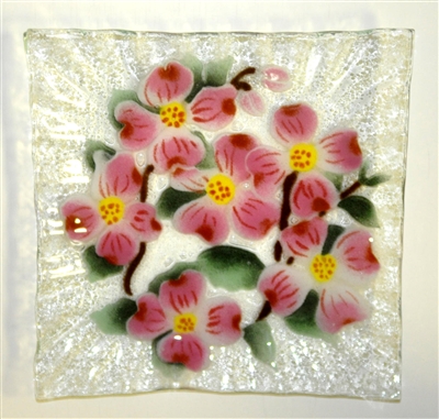 Dogwood Small Square Plate