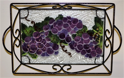 Grape Small Tray (with Metal Holder)