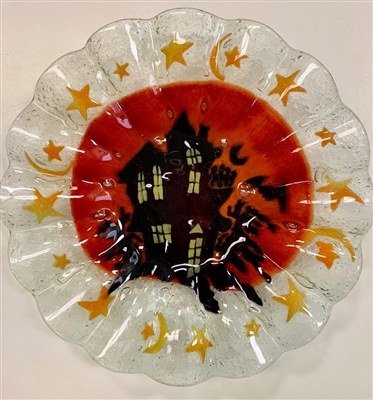 Haunted House 10.75 inch Plate