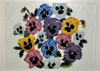 Pastel Pansy Large Tray (Insert Only)