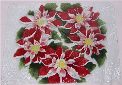 Poinsettia Large Tray (Insert Only)