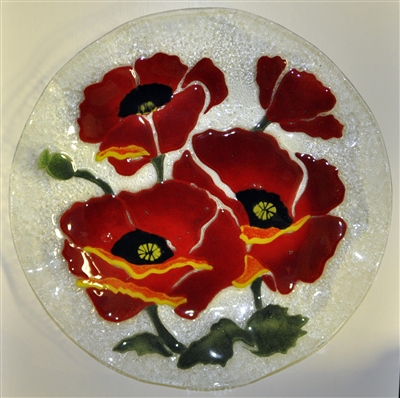 Poppy 14 inch Platter
