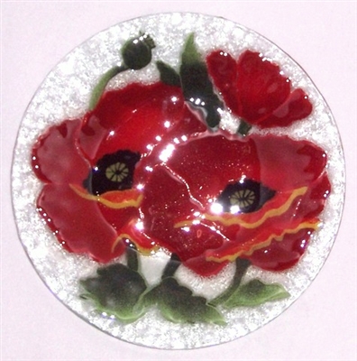 Poppy 9 inch Plate