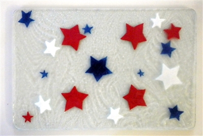 Red, White, and Blue Stars Small Tray (Insert Only)