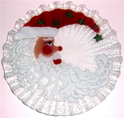 Santa Moon 10.75 inch Plate