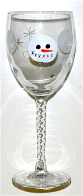 Snow Head White Wine Glass