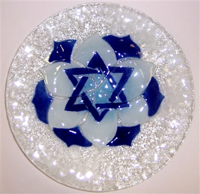 Star of David 9 inch Plate