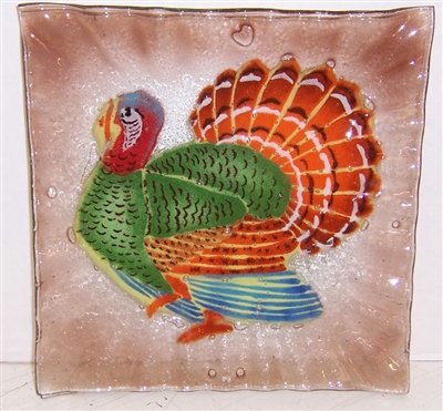 Turkey Small Square Plate